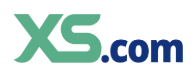 XS.com ロゴ